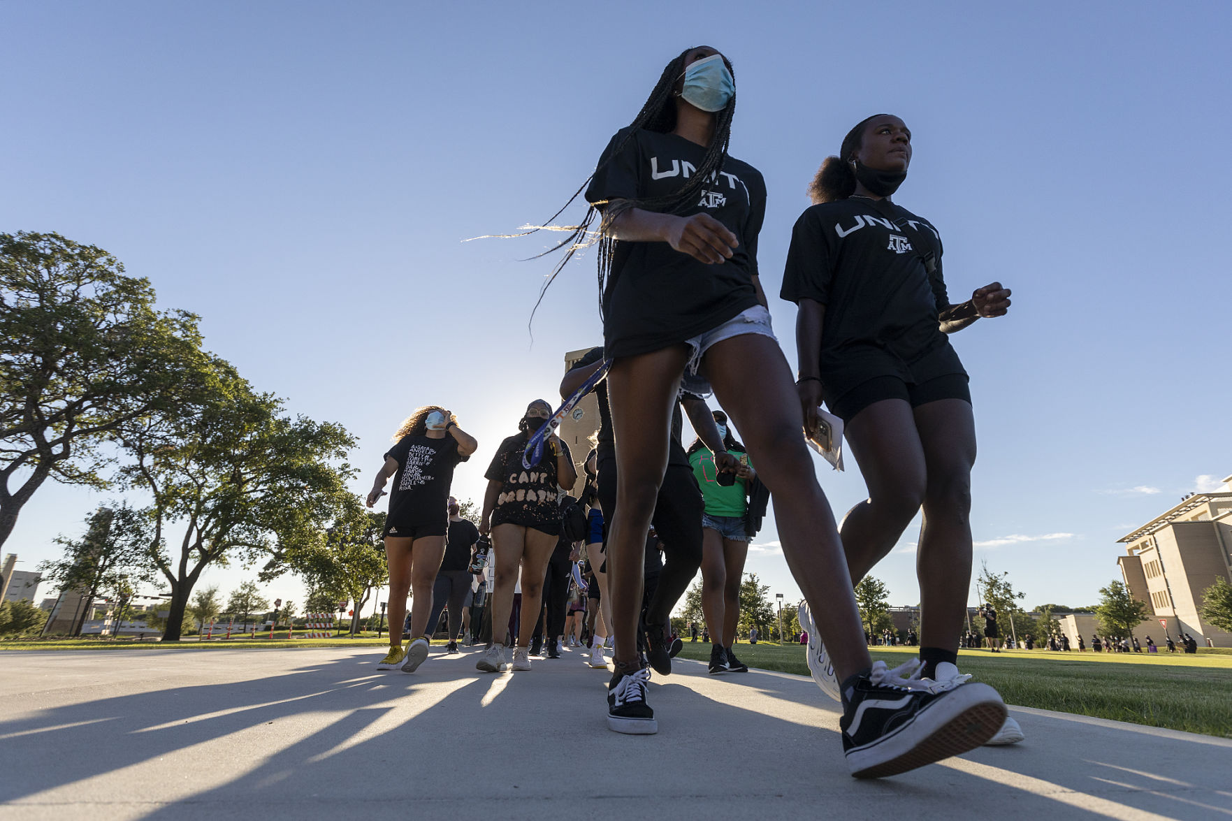 Aggie demonstration
